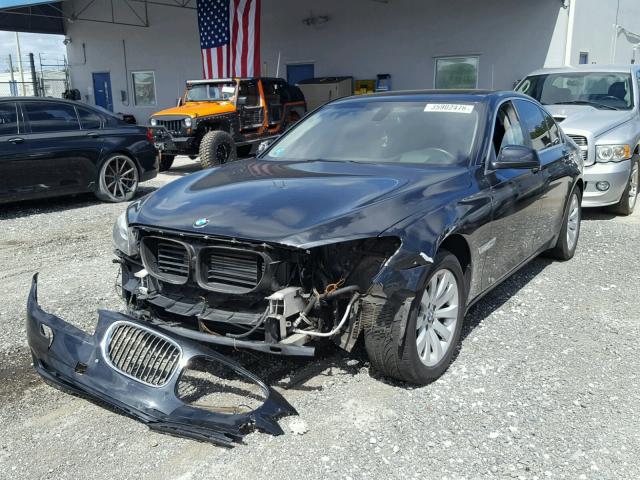 WBAKC6X58ACL67784 - 2010 BMW 750 I BLACK photo 2