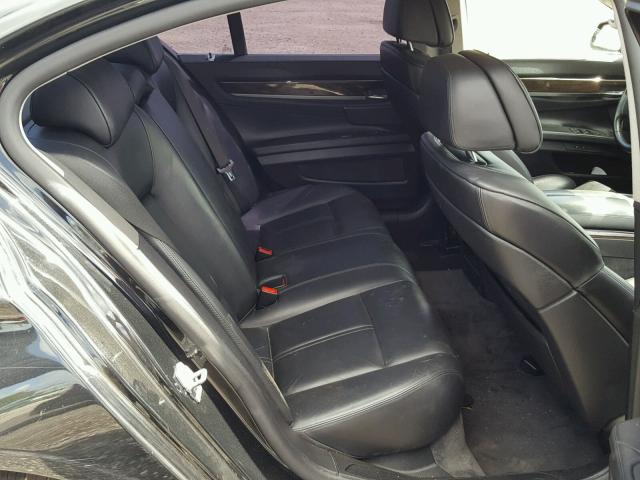 WBAKC6X58ACL67784 - 2010 BMW 750 I BLACK photo 6