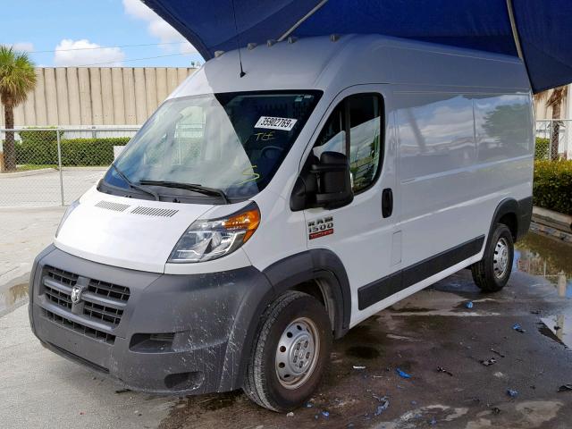 3C6TRVBG0HE537181 - 2017 RAM PROMASTER 白色 照片 2