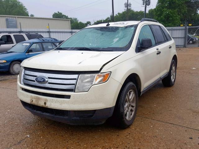 2FMDK36C08BB10986 - 2008 FORD EDGE SE WHITE photo 2