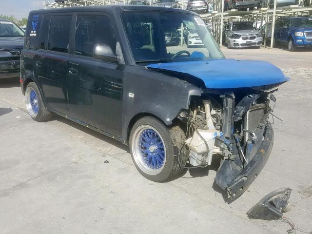 JTLKT334164094427 - 2006 TOYOTA SCION XB BLACK photo 1