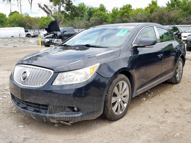 1G4GC5GG0AF150304 - 2010 BUICK LACROSSE C BLACK photo 2