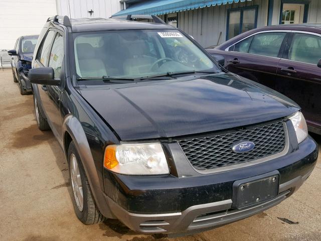 1FMZK04166GA30104 - 2006 FORD FREESTYLE BLACK photo 1