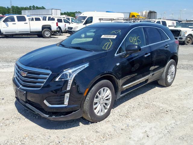 1GYKNARS0JZ240466 - 2018 CADILLAC XT5 BLUE photo 2