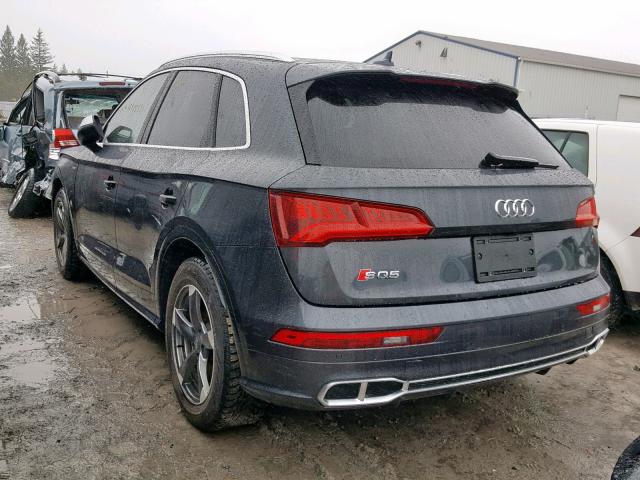 WA1C4AFY0J2158410 - 2018 AUDI SQ5 PRESTI GRAY photo 3