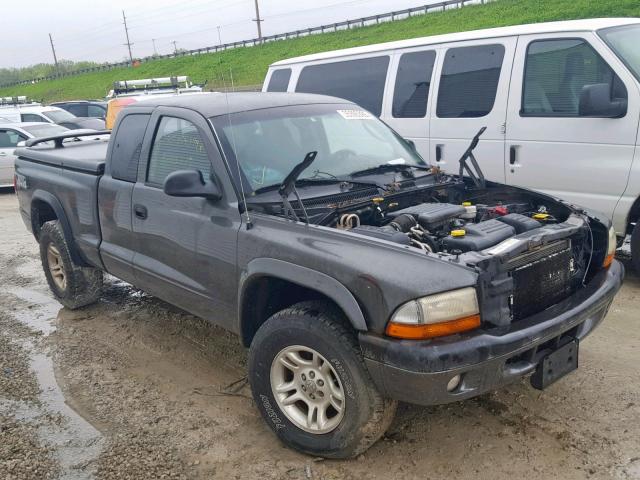 1D7HG32N33S208266 - 2003 DODGE DAKOTA SPO GRAY photo 1