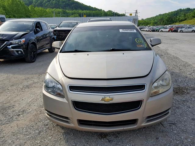 1G1ZC5E14BF261217 - 2011 CHEVROLET MALIBU 1LT TAN photo 9