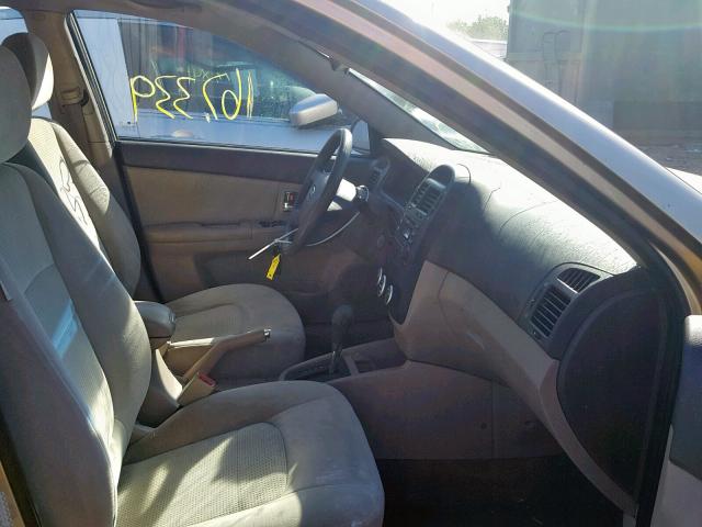 KNAFE121285494736 - 2008 KIA SPECTRA EX GOLD photo 5