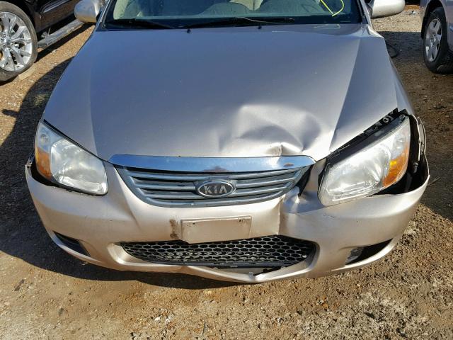 KNAFE121285494736 - 2008 KIA SPECTRA EX GOLD photo 9