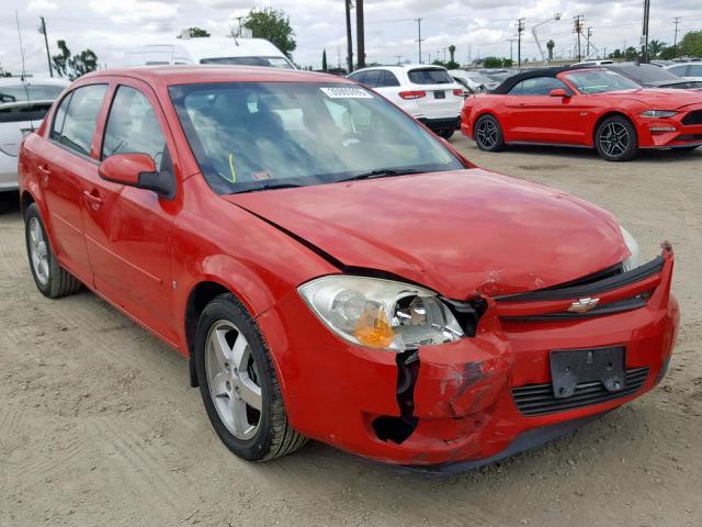 1G1AL55F067774859 - 2006 CHEVROLET COBALT LT RED photo 1