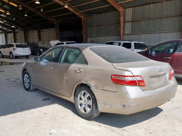 4T1BE46K99U894818 - 2009 TOYOTA CAMRY BASE GOLD photo 3