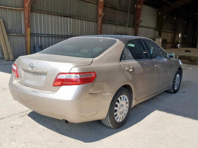 4T1BE46K99U894818 - 2009 TOYOTA CAMRY BASE GOLD photo 4