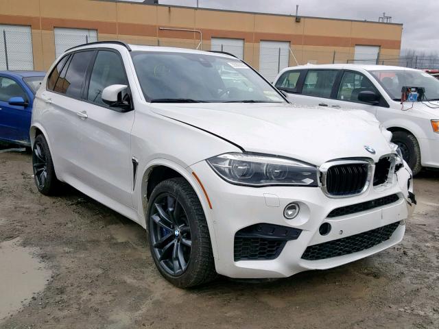 5YMKT6C55G0R78103 - 2016 BMW X5 M WHITE photo 1