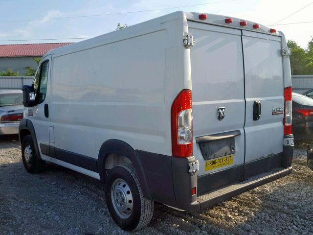 3C6TRVNGXHE500621 - 2017 RAM PROMASTER 白色 照片 3