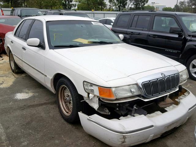 2MEFM75W1XX605773 - 1999 MERCURY GRAND MARQ WHITE photo 1