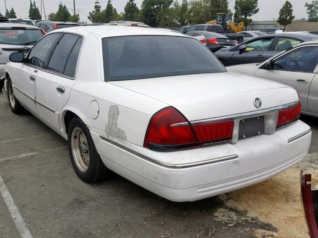 2MEFM75W1XX605773 - 1999 MERCURY GRAND MARQ WHITE photo 3