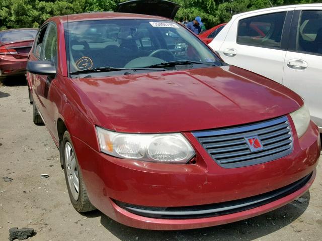 1G8AJ55F16Z127088 - 2006 SATURN ION LEVEL RED photo 1