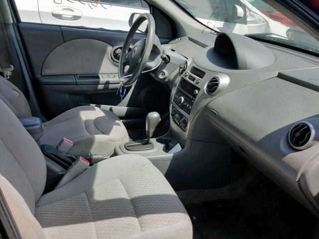 1G8AJ55F16Z127088 - 2006 SATURN ION LEVEL RED photo 5