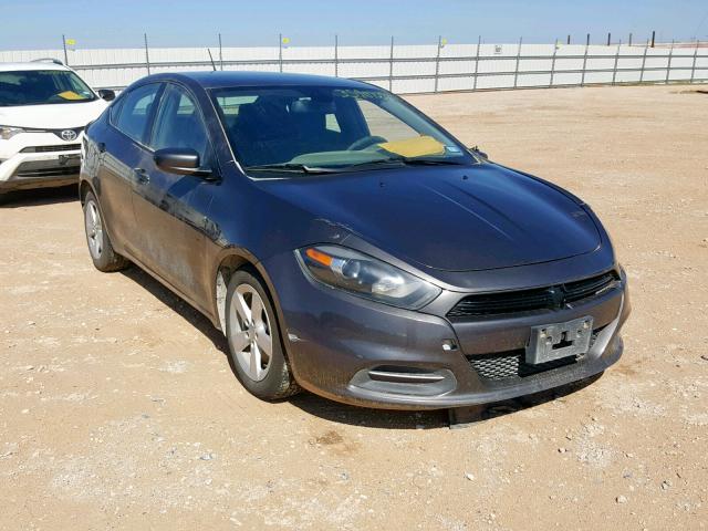 1C3CDFBB8GD538083 - 2016 DODGE DART SXT GRAY photo 1