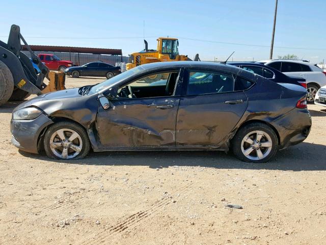 1C3CDFBB8GD538083 - 2016 DODGE DART SXT GRAY photo 9