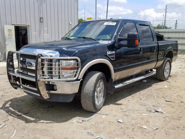 1FTWW31R49EA67689 - 2009 FORD F350 SUPER BLACK photo 2