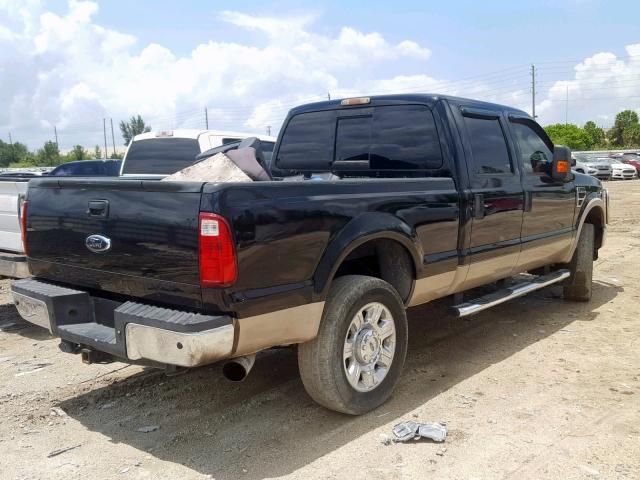 1FTWW31R49EA67689 - 2009 FORD F350 SUPER BLACK photo 4