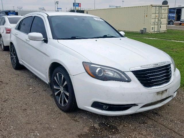 1C3CCBBB8EN178316 - 2014 CHRYSLER 200 TOURIN WHITE photo 1