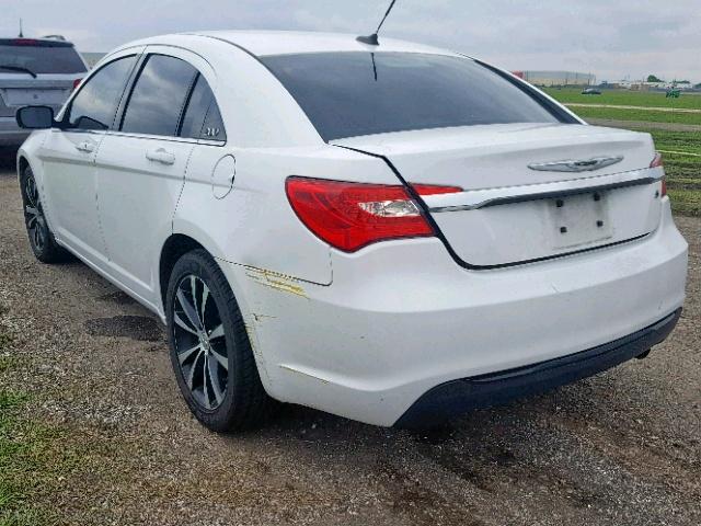 1C3CCBBB8EN178316 - 2014 CHRYSLER 200 TOURIN WHITE photo 3