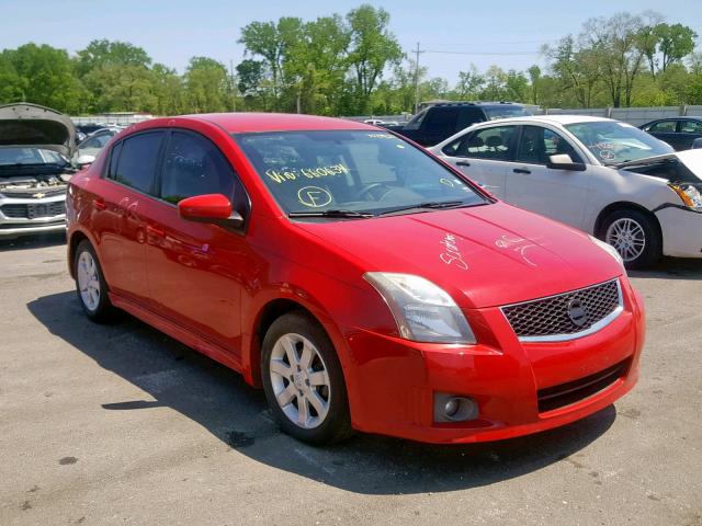 3N1AB6AP8CL660634 - 2012 NISSAN SENTRA 2.0 RED photo 1