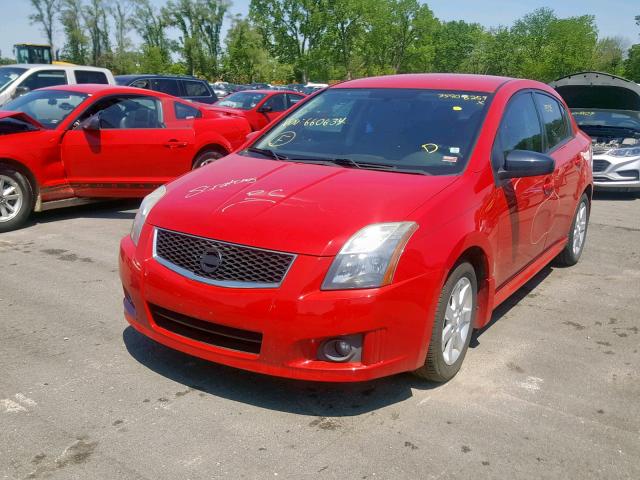 3N1AB6AP8CL660634 - 2012 NISSAN SENTRA 2.0 RED photo 2