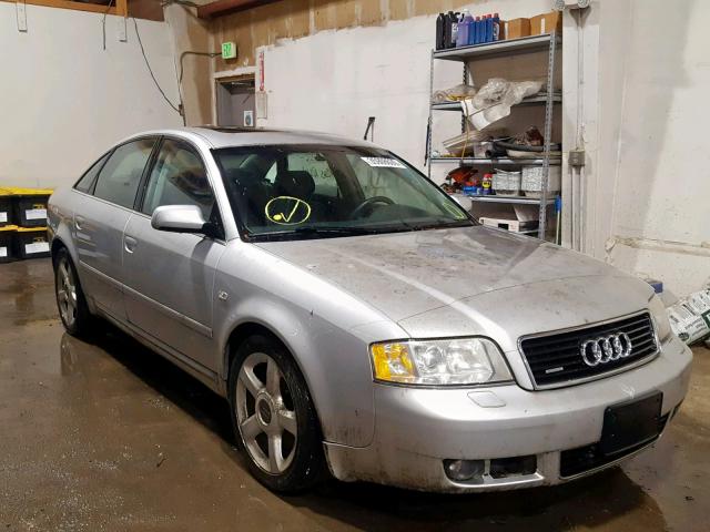 WAULD64BX4N038549 - 2004 AUDI A6 SILVER photo 1