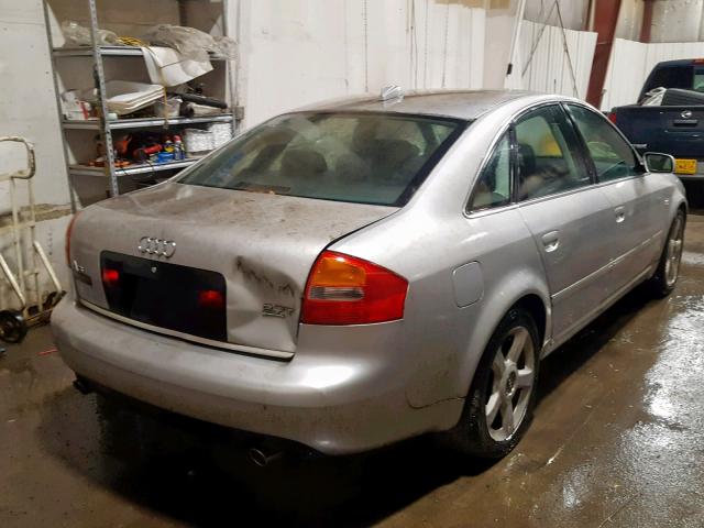 WAULD64BX4N038549 - 2004 AUDI A6 SILVER photo 4