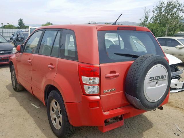 JS3TE941464100207 - 2006 SUZUKI GRAND VITA RED photo 3