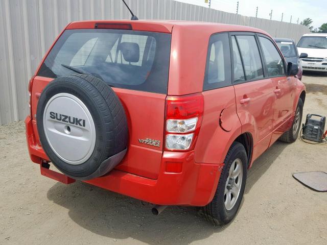 JS3TE941464100207 - 2006 SUZUKI GRAND VITA RED photo 4