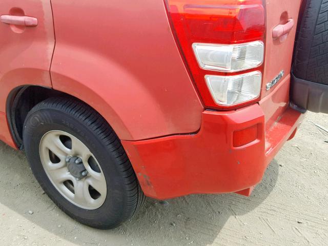 JS3TE941464100207 - 2006 SUZUKI GRAND VITA RED photo 9