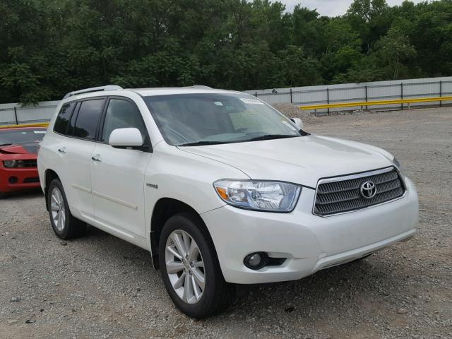 JTEEW44A082001448 - 2008 TOYOTA HIGHLANDER WHITE photo 1