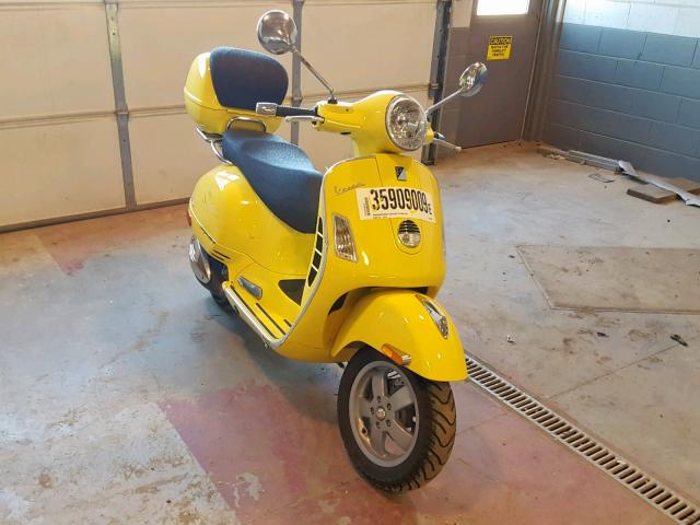 ZAPM459L375006452 - 2007 VESPA GTS 250 YELLOW photo 1