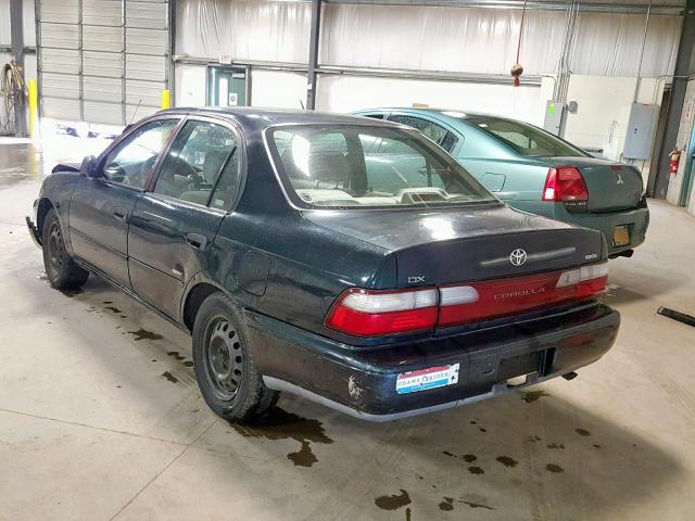 2T1BB02E0TC165861 - 1996 TOYOTA COROLLA DX GREEN photo 3