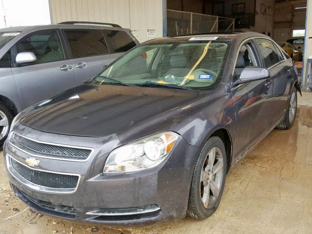 1G1ZC5EU6BF156138 - 2011 CHEVROLET MALIBU 1LT 黑色 照片 2
