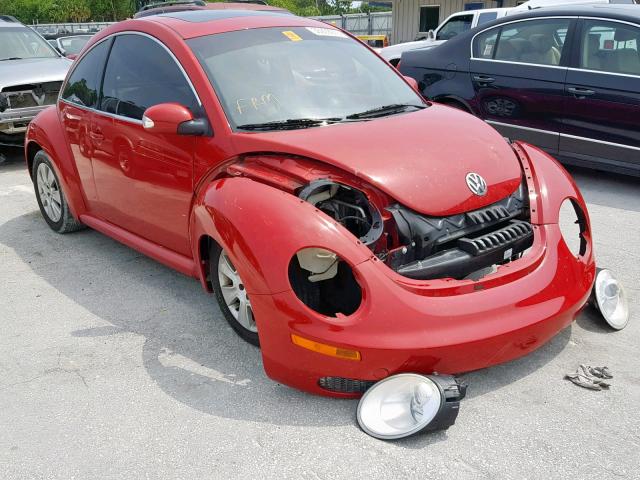 3VWRW3AG7AM029493 - 2010 VOLKSWAGEN NEW BEETLE წითელი ფოტო 1