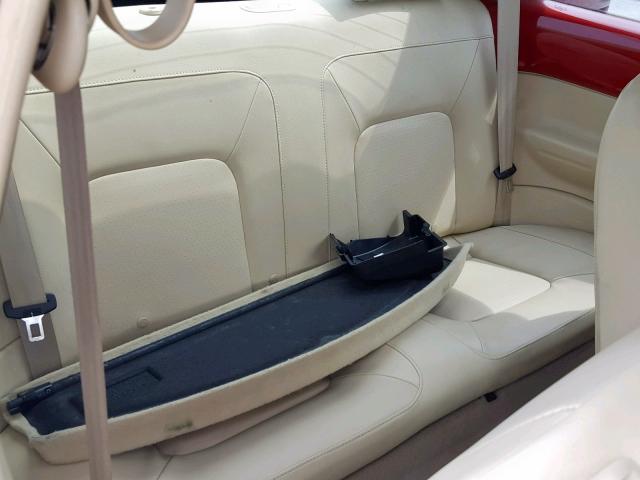 3VWRW3AG7AM029493 - 2010 VOLKSWAGEN NEW BEETLE წითელი ფოტო 6