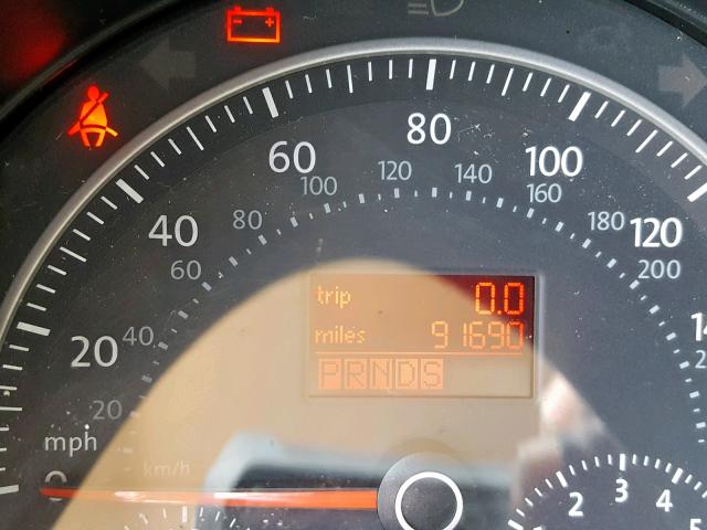 3VWRW3AG7AM029493 - 2010 VOLKSWAGEN NEW BEETLE წითელი ფოტო 8