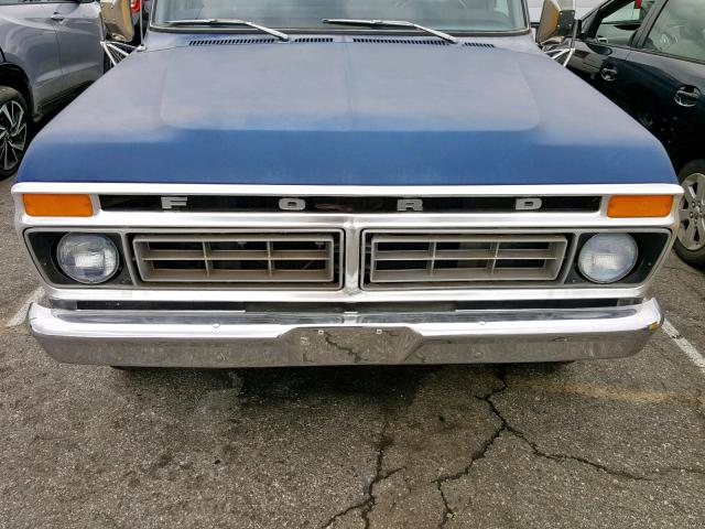000000F15JRY63658 - 1977 FORD PICK UP BLUE photo 7