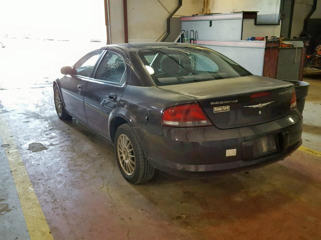 1C3EL56R54N393331 - 2004 CHRYSLER SEBRING LX MAROON photo 3