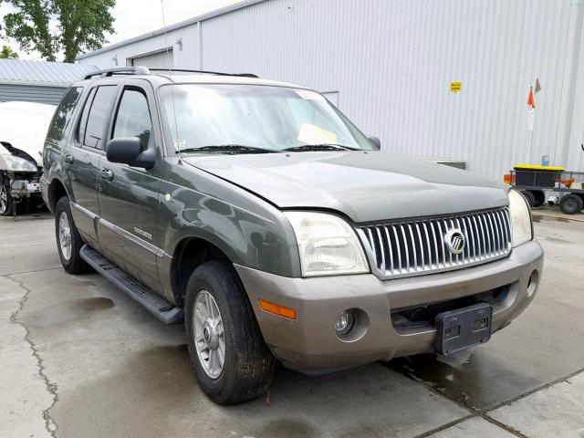 4M2ZU66K12ZJ41434 - 2002 MERCURY MOUNTAINEE GREEN photo 1