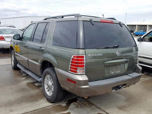 4M2ZU66K12ZJ41434 - 2002 MERCURY MOUNTAINEE GREEN photo 3