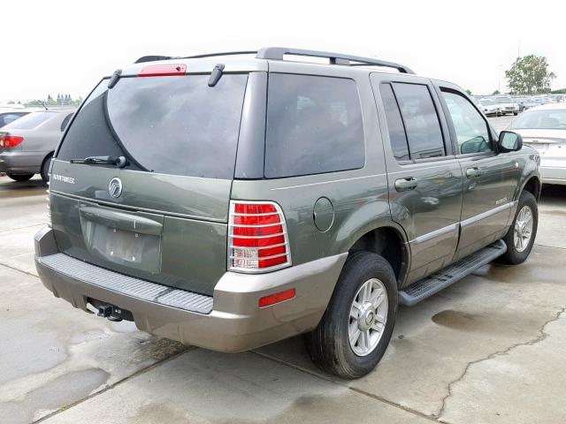 4M2ZU66K12ZJ41434 - 2002 MERCURY MOUNTAINEE GREEN photo 4