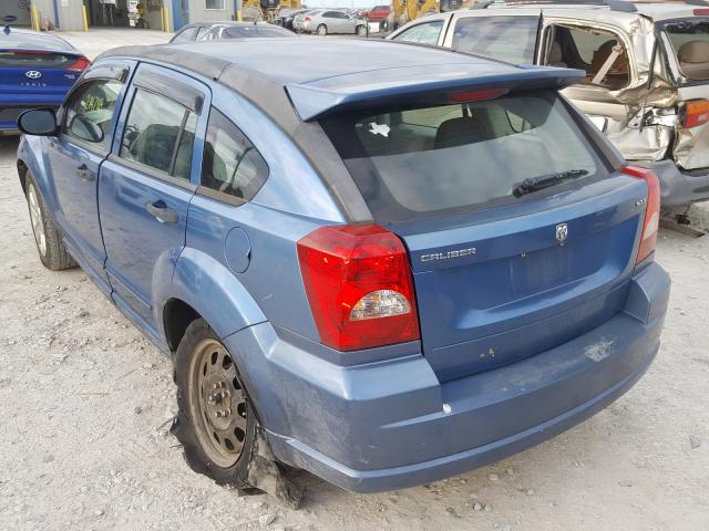 1B3HB48B77D592950 - 2007 DODGE CALIBER SXT  photo 3