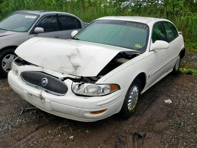 1G4HP52K444161326 - 2004 BUICK LESABRE CU WHITE photo 2