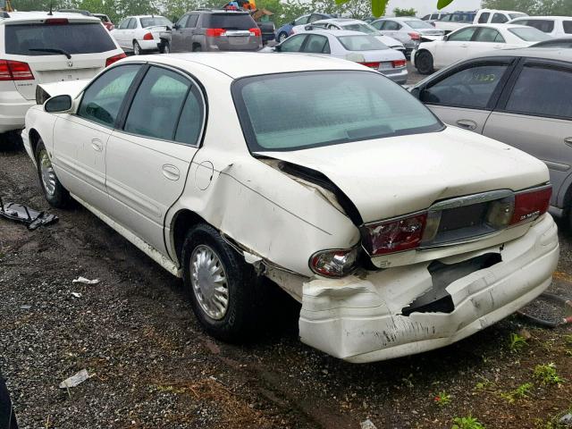 1G4HP52K444161326 - 2004 BUICK LESABRE CU WHITE photo 3